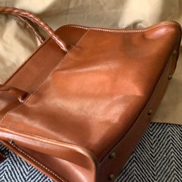 Patricia Nash Paris Tooled Leather Small Satchel with Dust Bag - Picture 2 of 9